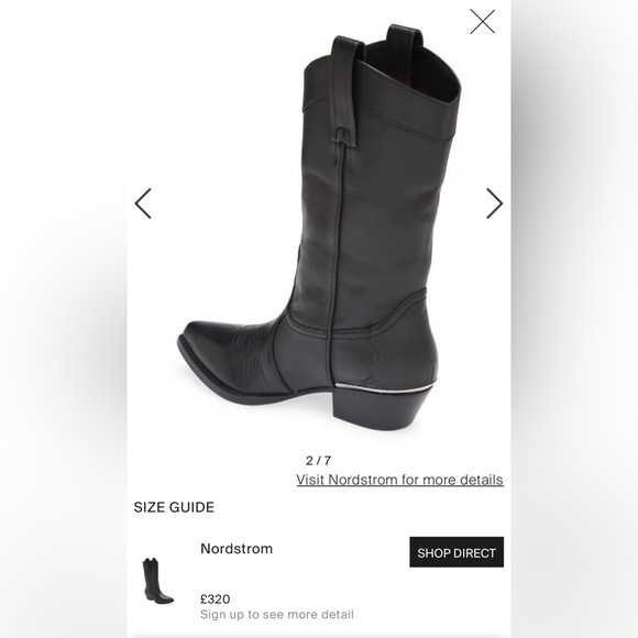 DKNY - Laila Western Boot - Picture 2 of 5